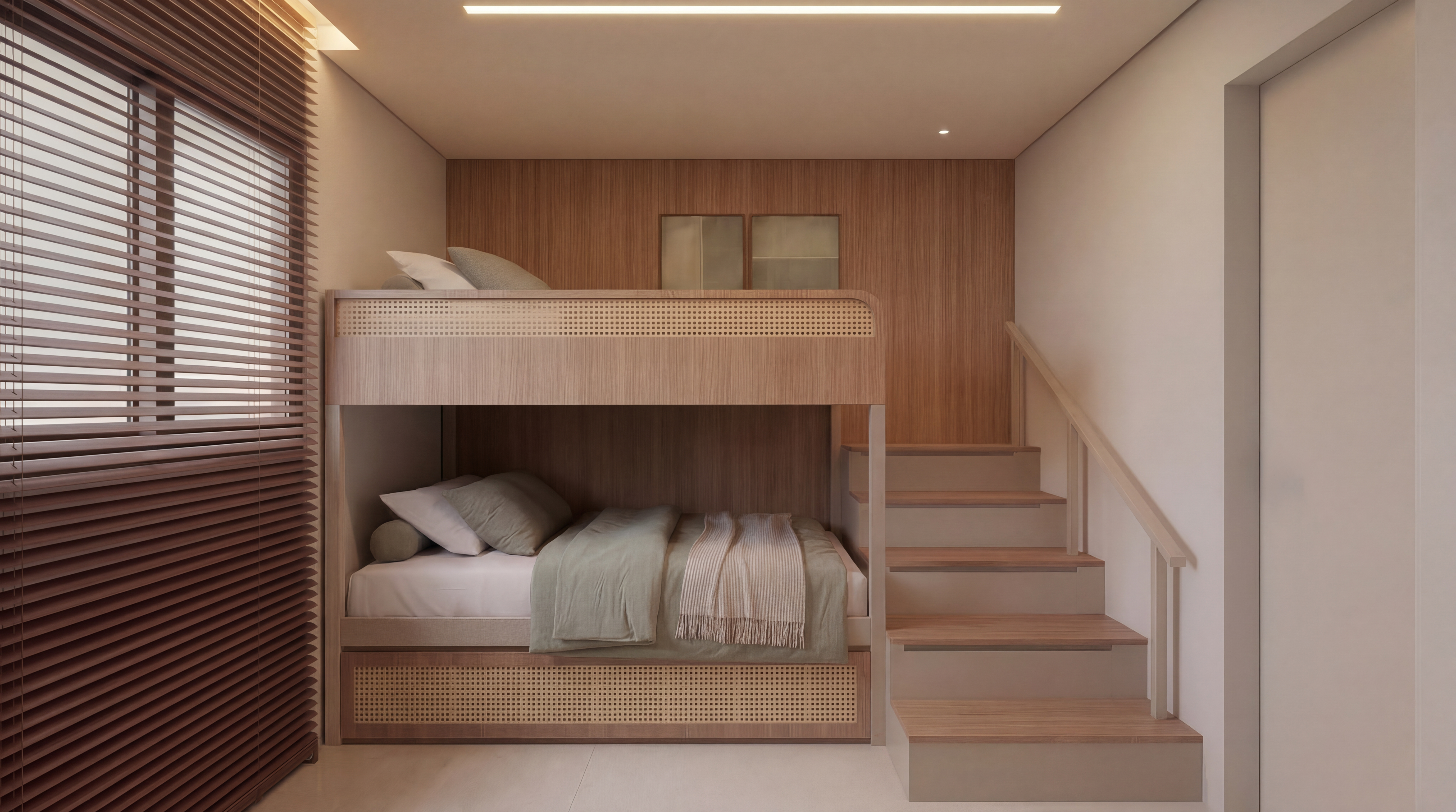 Quarto planejado — detalhe da marcenaria sob medida